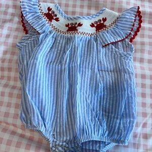 Smocked Romper